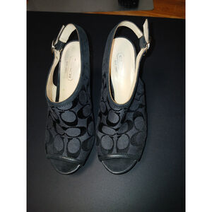 Women's Coach Wedge Shoes Sz 5.5